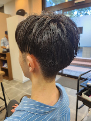 メンズカット/パーマ/グレイカラー/鎌取駅/韓国風/白髪染め