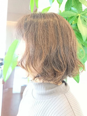 ミディアムパーマ