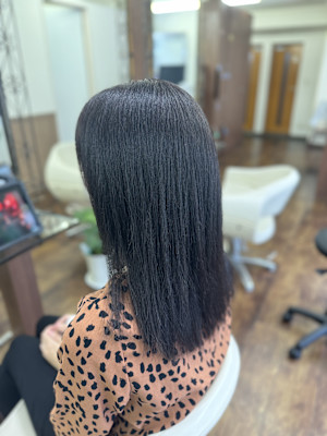 髪質改善×カラー