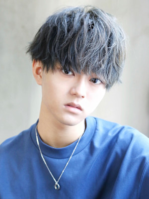 ラフマッシュ　無造作パーマ　簡単　ツーブロック　福岡　天神