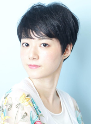 40代50代小顔前髪イメチェンアンブレラカラーショート