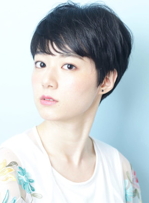 40代50代小顔前髪イメチェンアンブレラカラーショート