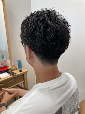 メンズナチュラルパーマ