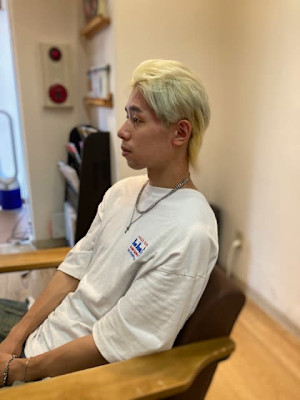 お客様髪質改善データ1454（ホワイトベージュ）