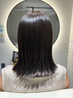 シルバーカラー×ミディアム『銀座/個室』