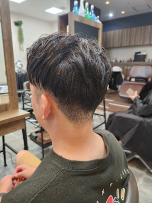 メンズカット/パーマ/グレイカラー/鎌取駅/韓国風/白髪染め