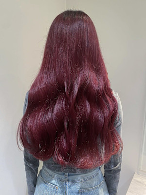 《チェリーレッドカラー》色もち抜群◎