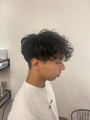 メンズ/パーマ/眉カット/ヘッドスパ