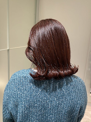 《レッドブラウンカラー》暖色カラー