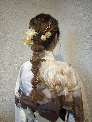 HAIR MAKE KANN+f×ロング