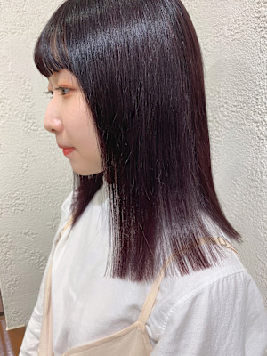 HAIR MAKE KANN+f×ロング
