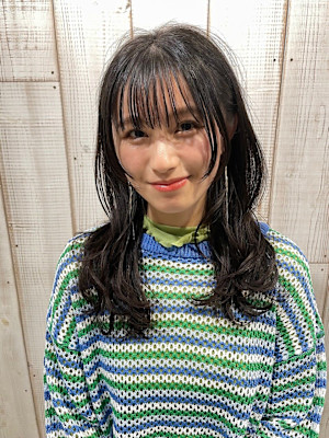 HAIR MAKE KANN+f×ロング