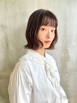 HAIR MAKE KANN+f×ミディアム