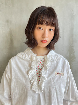 HAIR MAKE KANN+f×ミディアム