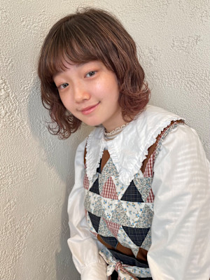 HAIR MAKE KANN+f×ミディアム