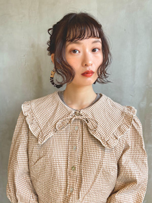 HAIR MAKE KANN+f×ショート