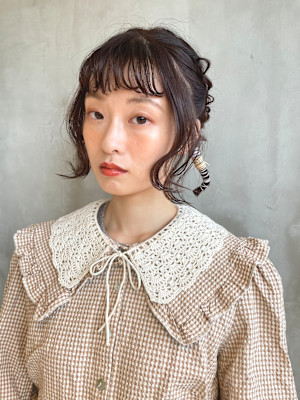 HAIR MAKE KANN+f×ショート