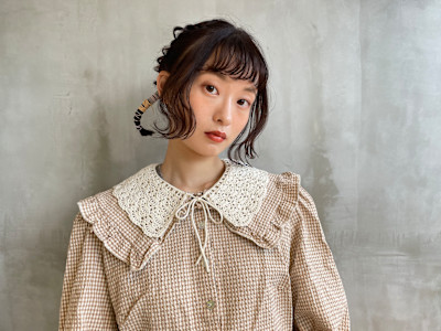 HAIR MAKE KANN+f×ショート