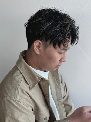 メンズカット/天然パーマ