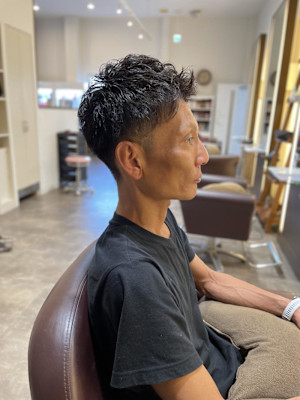 スッキリオシャレパーマ