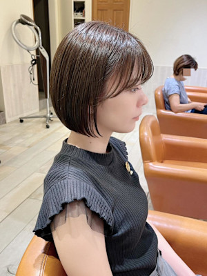 【Ｎｅｏｌｉｖｅｋｕｔａ町田店】切りっぱなしボブ