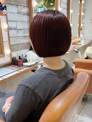 【Ｎｅｏｌｉｖｅｋｕｔａ町田店】切りっぱなしボブ