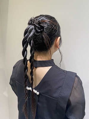 【カチモリヘア】お呼ばれヘア/パーティー◎推し活◎おでかけ◎