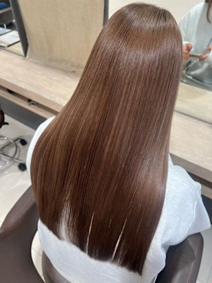 三軒茶屋_ロング_ストレート_トリートメント_髪質改善_