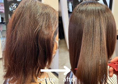 【コスメ縮毛矯正】で-10歳の艶髪★コスメストレート赤羽縮毛