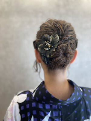 浴衣ヘアセット
