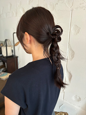 お呼ばれアレンジ