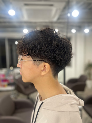 スパイラルパーマ