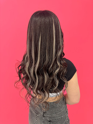 表面にもガッツリ！シルバーハイライト！