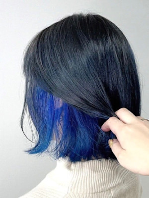 ブルーインナーカラー