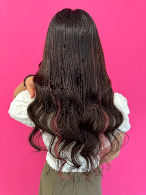 女の子っぽく！インナーピンク！