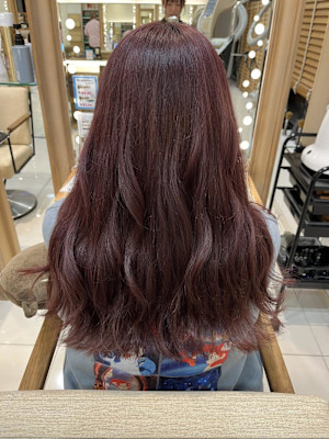 ［なつな］ピンクブラウン/暖色カラー