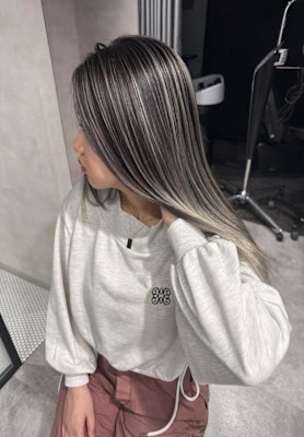 ★筋感細めのエアタッチバレイヤージュ★