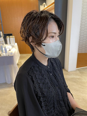 大人女性　ショートパーマ☆小林