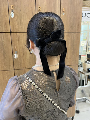 【黒田】タイトヘアアレンジ