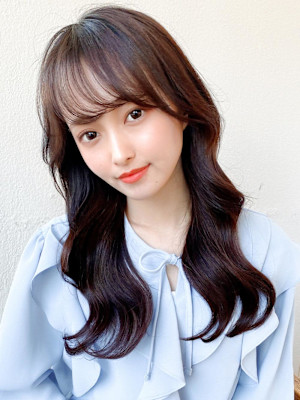 30代/40代/レイヤーカット/前髪/イメチェン/韓国ヘア