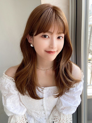 30代/40代/レイヤーカット/前髪/イメチェン/韓国ヘア