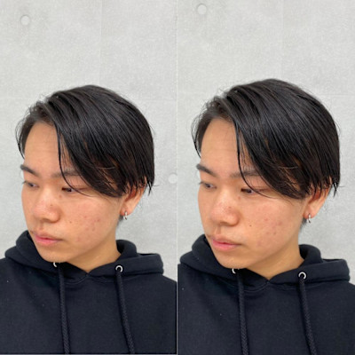 【メンズカット　マッシュ】