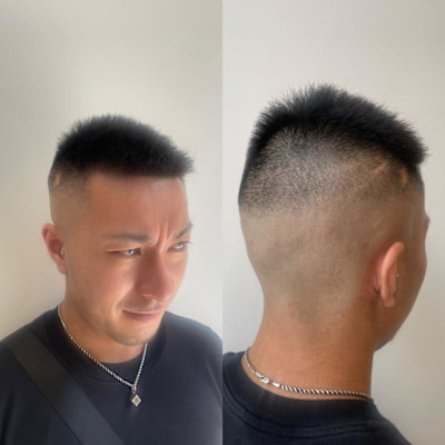 【メンズ　フェードカット】