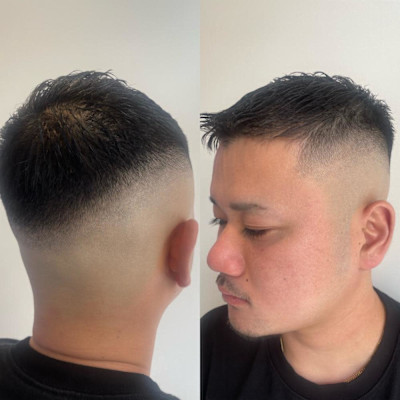 【メンズ　フェードカット】