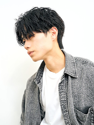 メンズ/センターパート/無造作センターパート