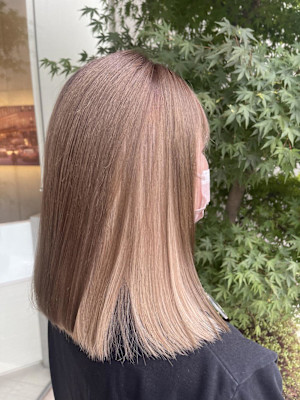 ハイミルクティーインナーカラー