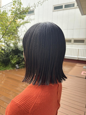 切りぱなしボブ