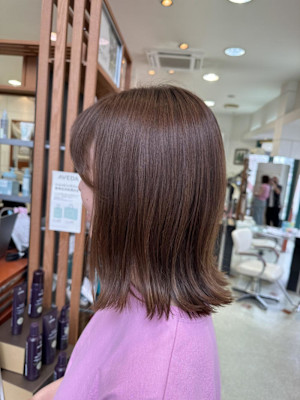 切りっぱなし外ハネボブ/Ju