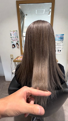 髪質改善ストレート
