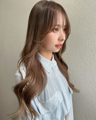 ヘーゼルベージュ秋色くすみベージュマロンブラウン